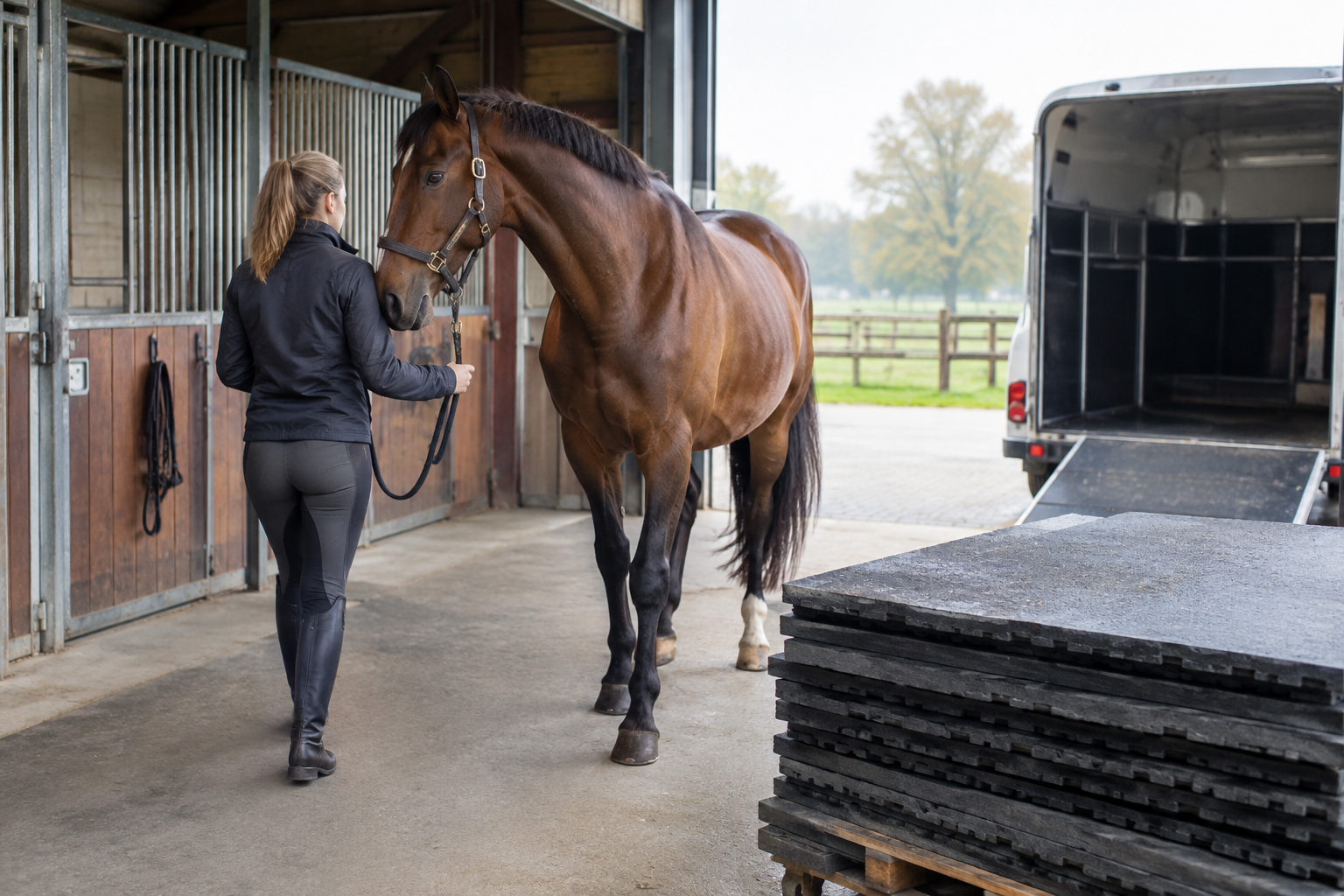 Met je paard verhuizen: kunnen je stalmatten mee naar de nieuwe box?